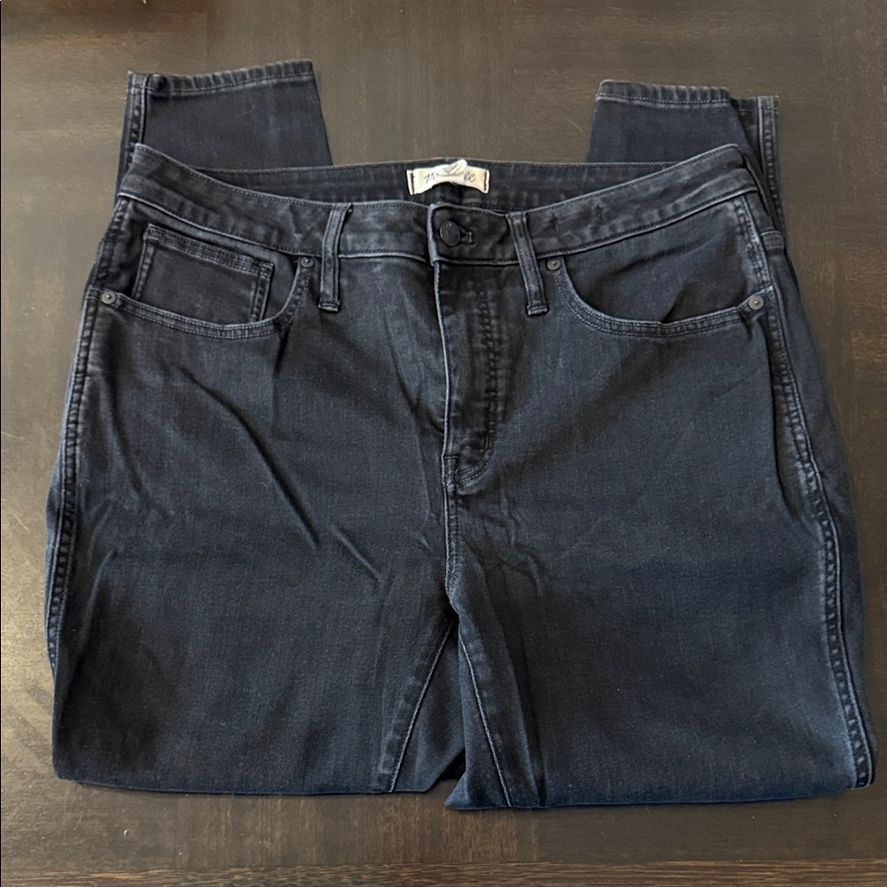 Madewell Black Denim Jeans - Deep Black